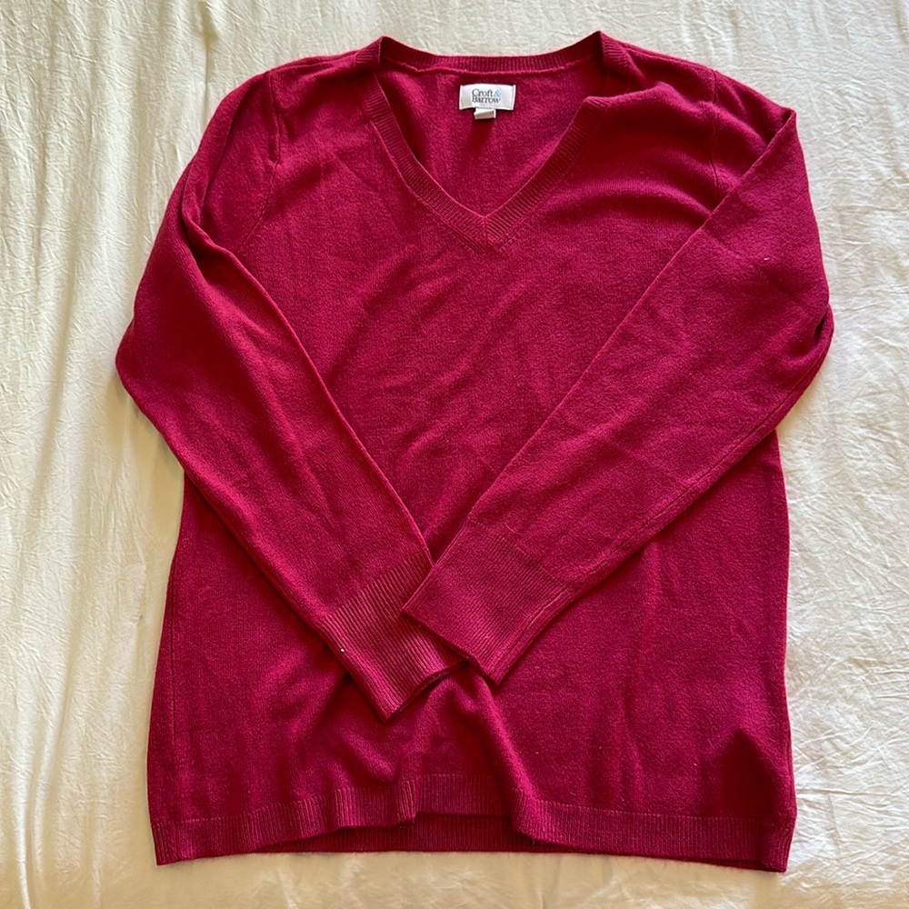 Magenta soft sweater